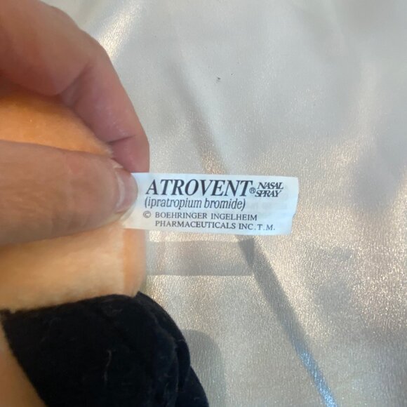 Atrovent Nose Mascot Plush with Hat – Rare Promo - Picture 3 of 7